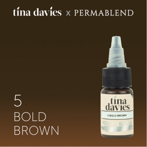 Tina Davies 'I Love INK' 5 Bold Brown - 15 мл.